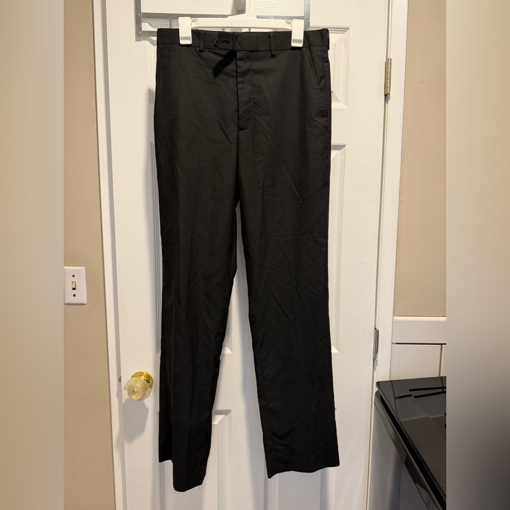 J. Ferrar Black Business Slacks